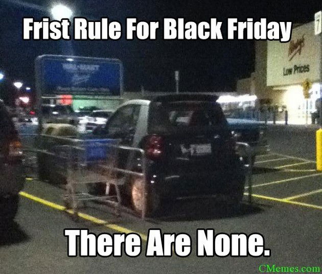 me on black friday meme