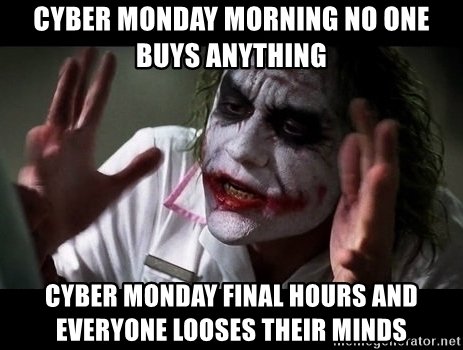 memes del cyber monday