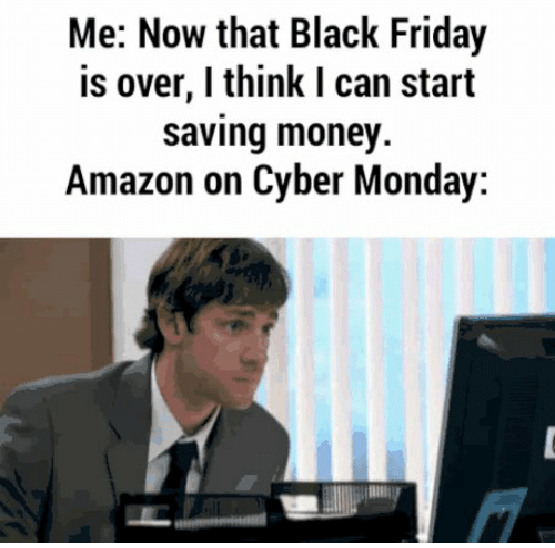 Cyber Monday Memes 2022 – RE:SLETT